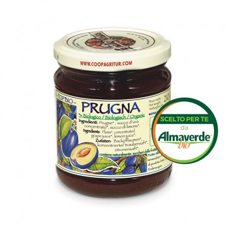 Composta di prugna 120% di frutta  Almaverde Bio Shop Online