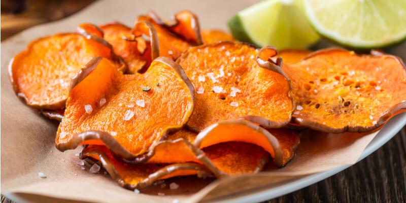 chips di patate dolci